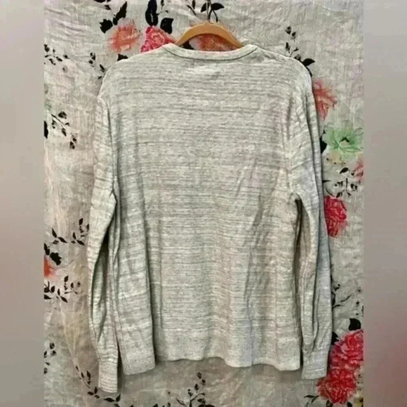 Goodfellow & Co Heather Gray Long Sleeves Crew Neck Sweater Men's Size XL - Picture 2 of 7